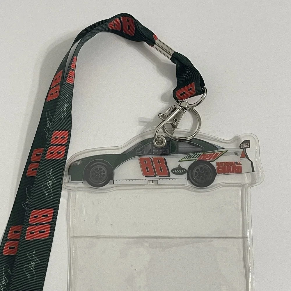 Dale Earnhardt Jr 88 AMP Energy Lanyard Credential Holder NASCAR Hendrick‎